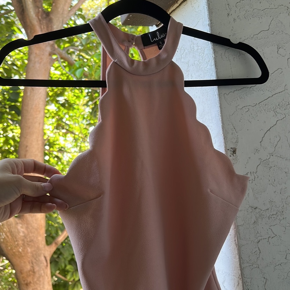 Lulu’s Scalloped Bodysuit Size S